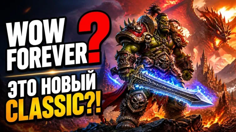 WOW Forever ВОВ навсегда класик плюс