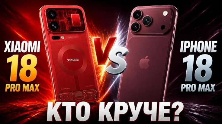 iPhone 18 Pro Max или Xiaomi 18 Pro Max